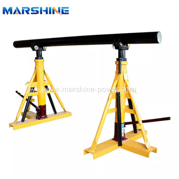 Cable Reel Stand For Wire Releasing Hydraulic Type
